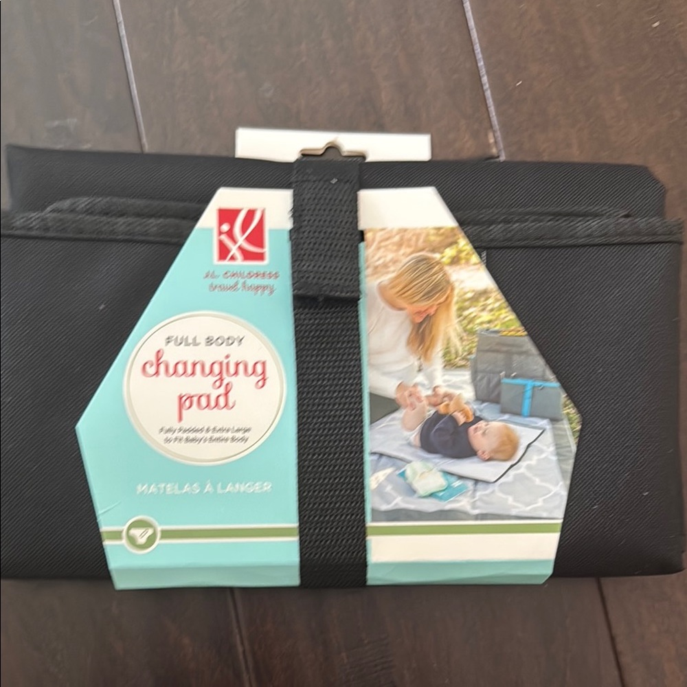 NWT JL Childress Black Full Body Changing Pad!